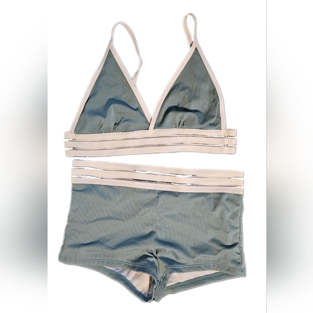 Shein bikini swimsuit bathing suit size Large